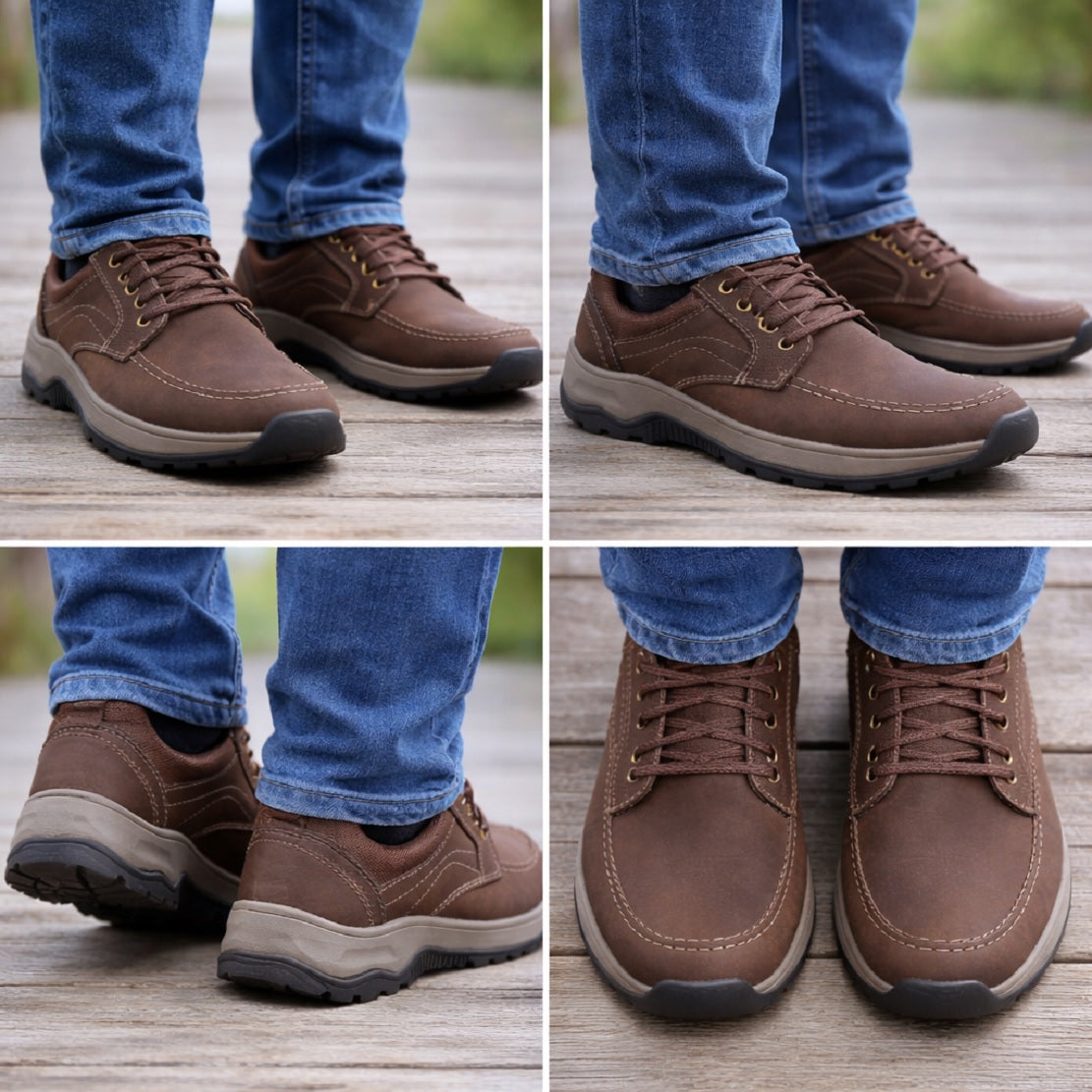 Men's Casual Lace-Up Comfort  Shoes