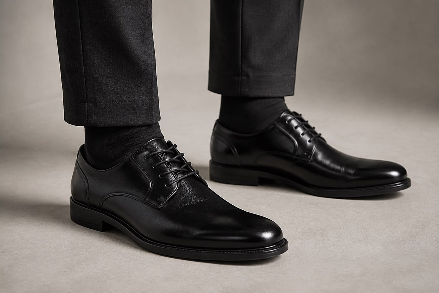 Men’s Classic Lace-Up Formal Oxford Shoes