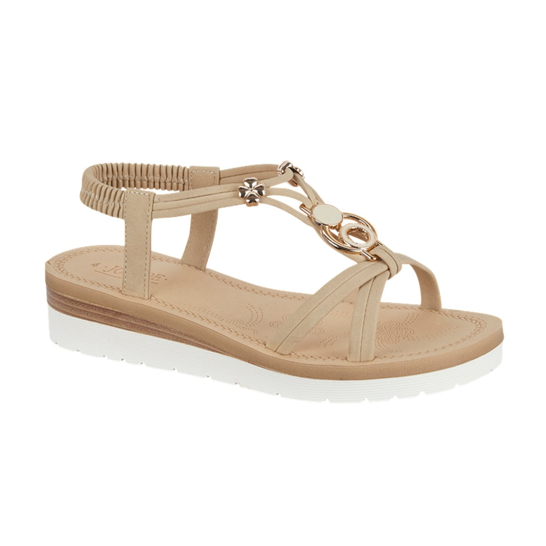 Women's Elegant Multi-Strap Flat Sandals