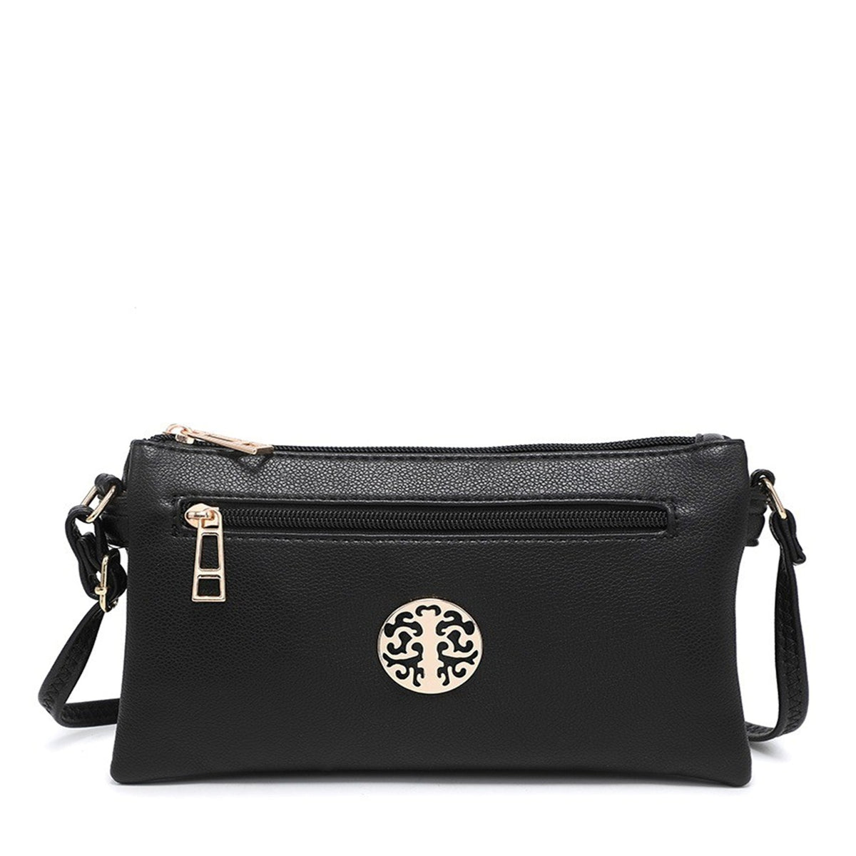 Women’s Textured PU Leather Crossbody Bag