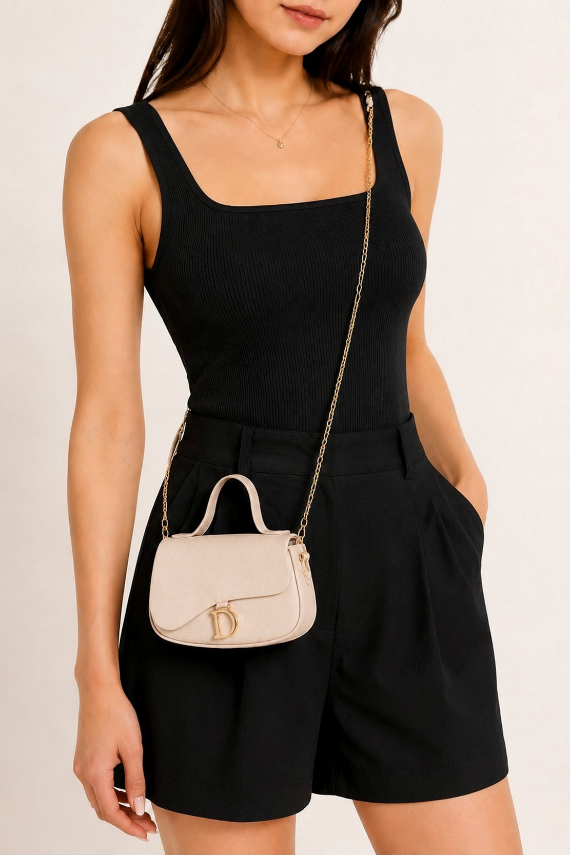 Women’s Structured Mini Crossbody Handbag
