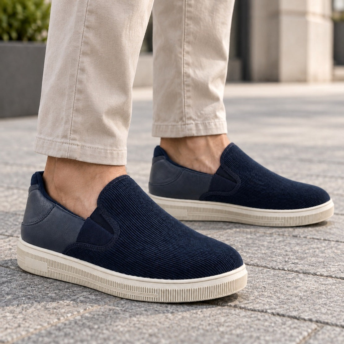 Men's Corduroy Slip-On Casual Shoes