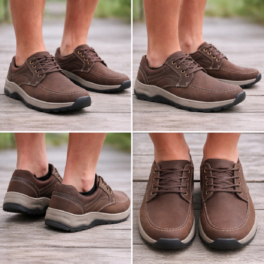 Men's Casual Lace-Up Comfort  Shoes