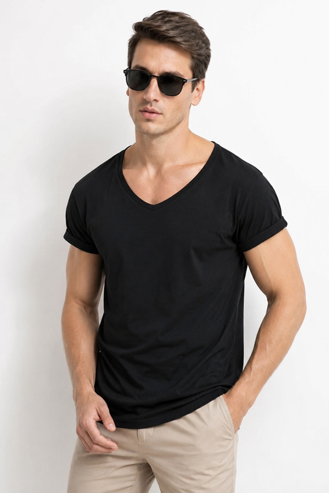 Men's Sweat Proof Undershirt Sweat Guard Odour Control Breathable