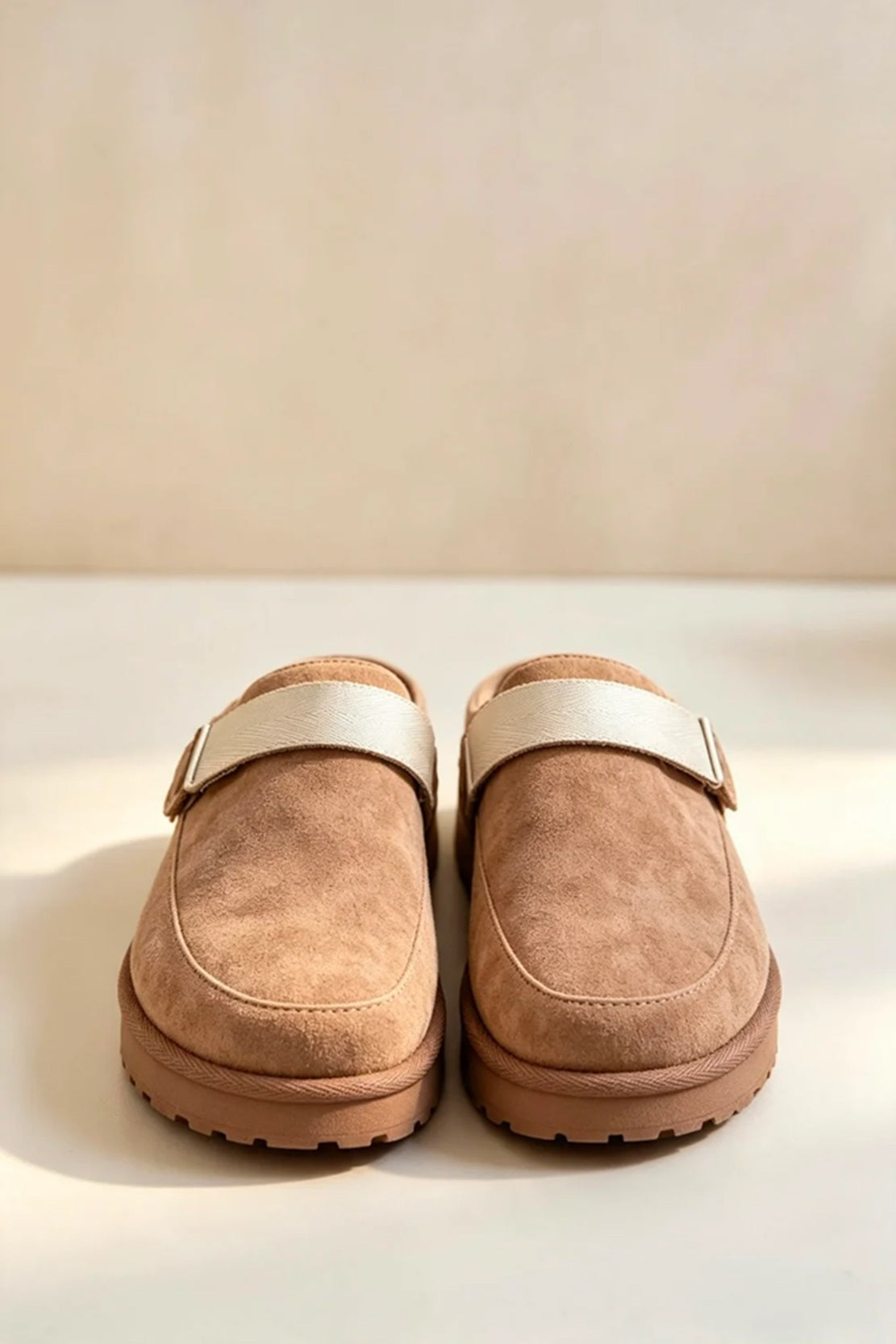 Women’s Buckle Strap Casual Comfort Mules