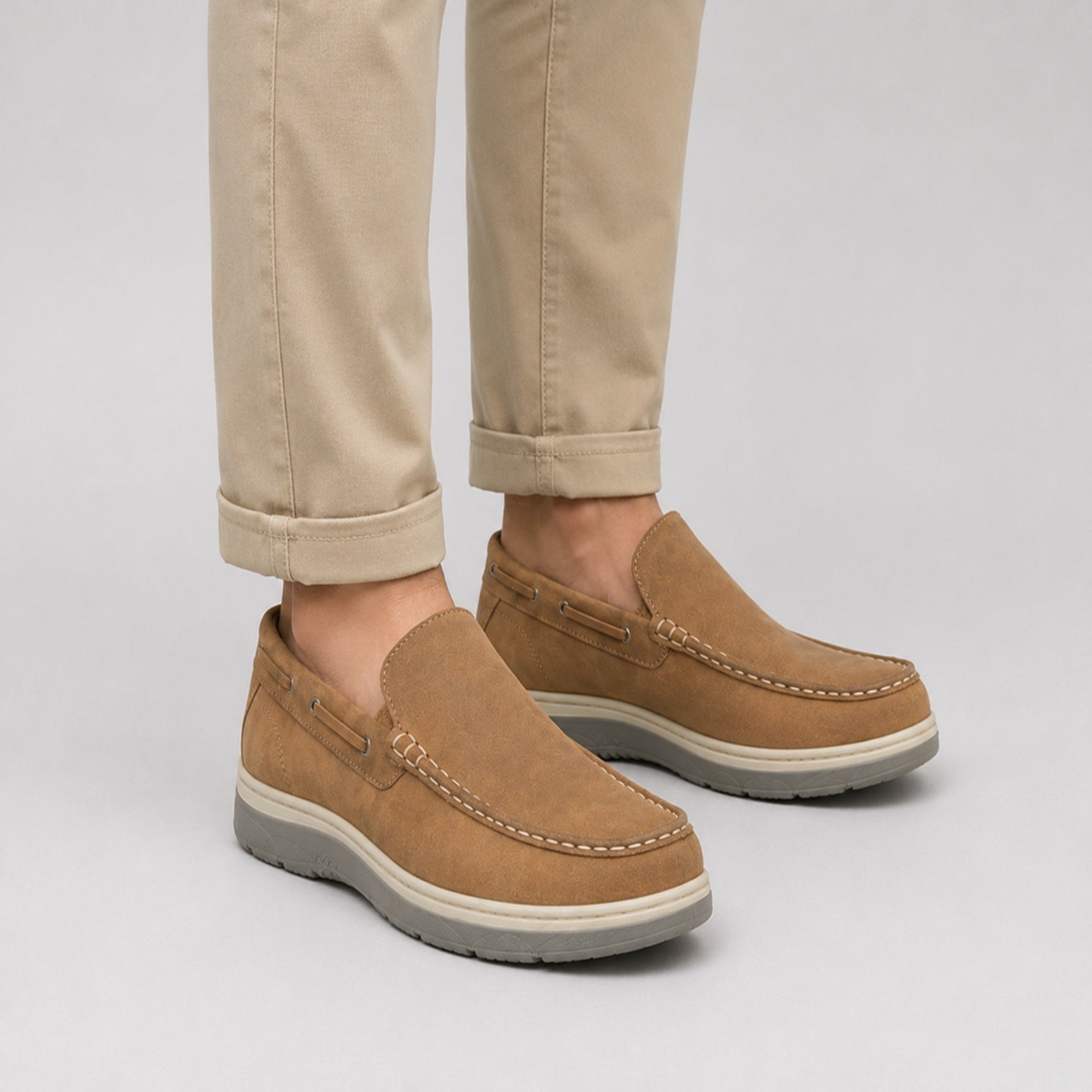 Men's Casual Slip-On Boat Loafers