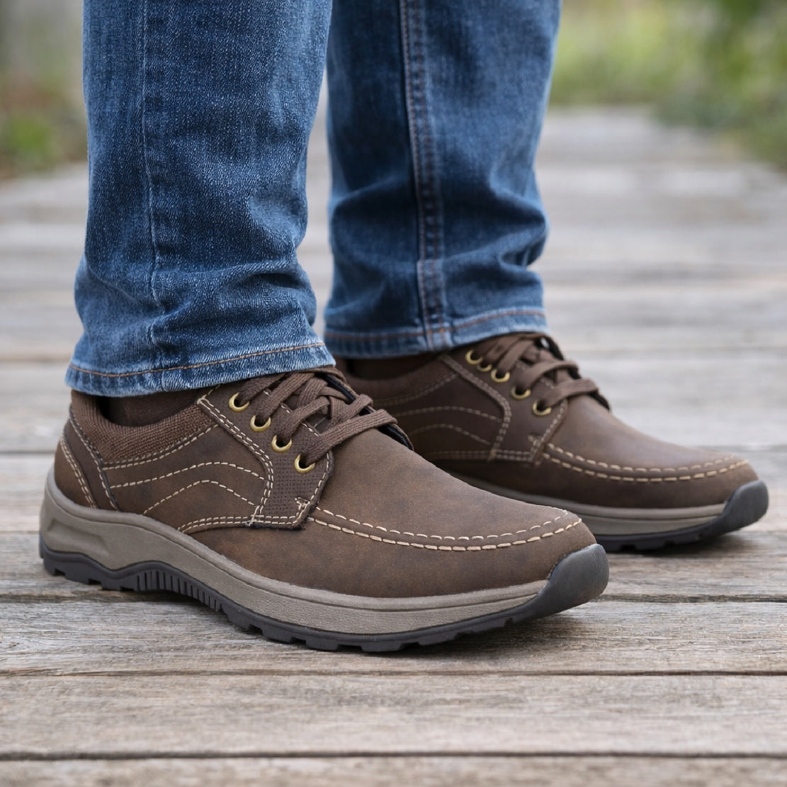 Men's Casual Lace-Up Comfort  Shoes